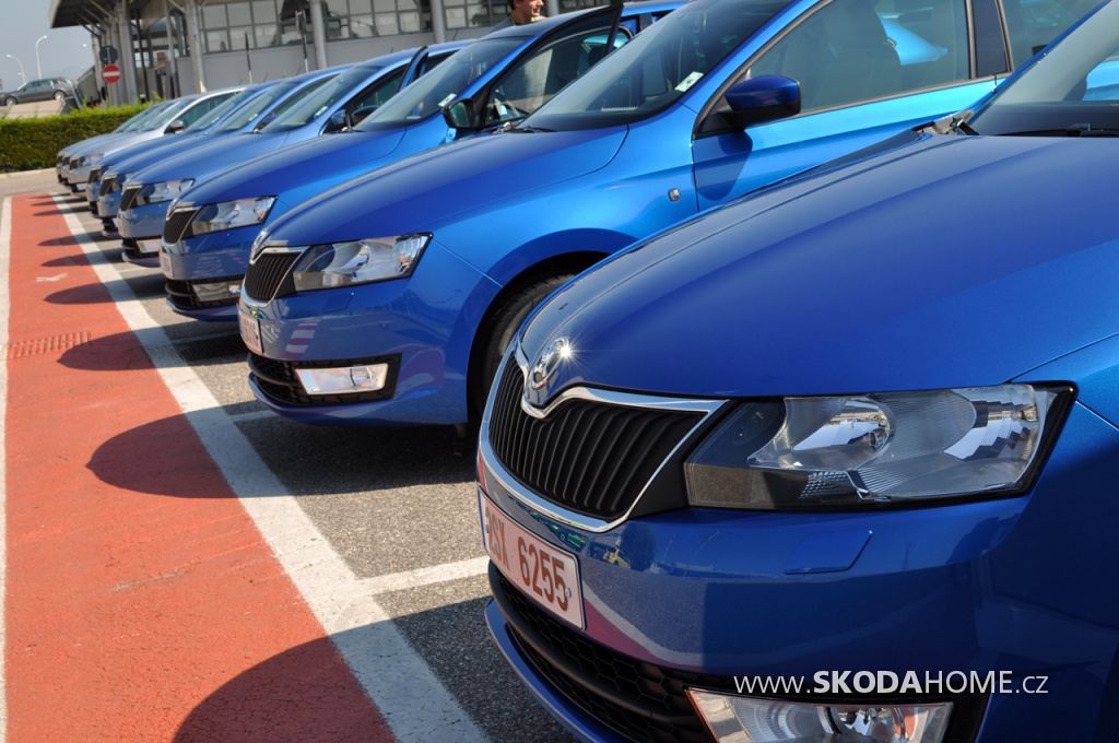 ŠKODA Rapid Spaceback test ve slunné Itálii