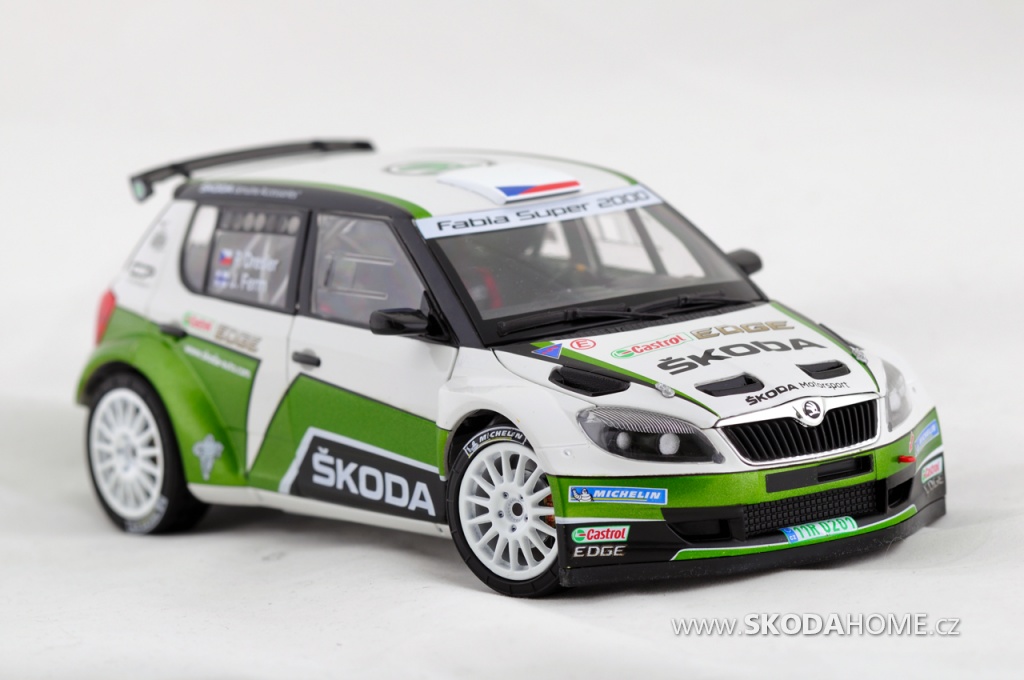 ŠKODA Fabia Super 2000 – Abrex 1:18