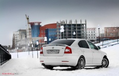 SKODA Octavia white Ru 004