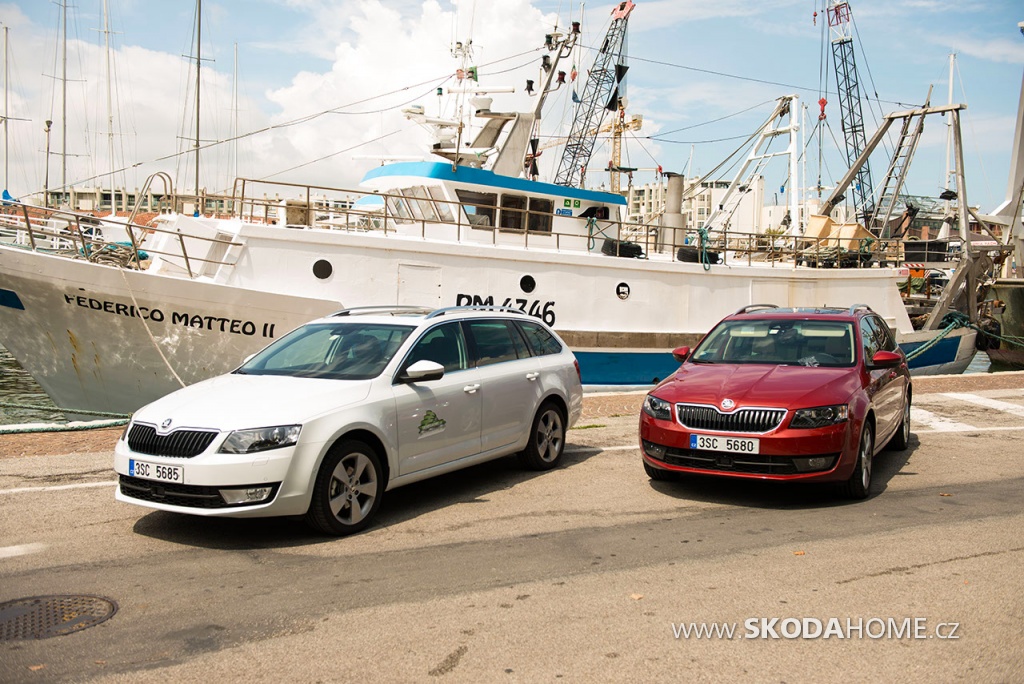 ŠKODA Octavia Combi rodinné auto na dovolenou - manuál nebo automat?