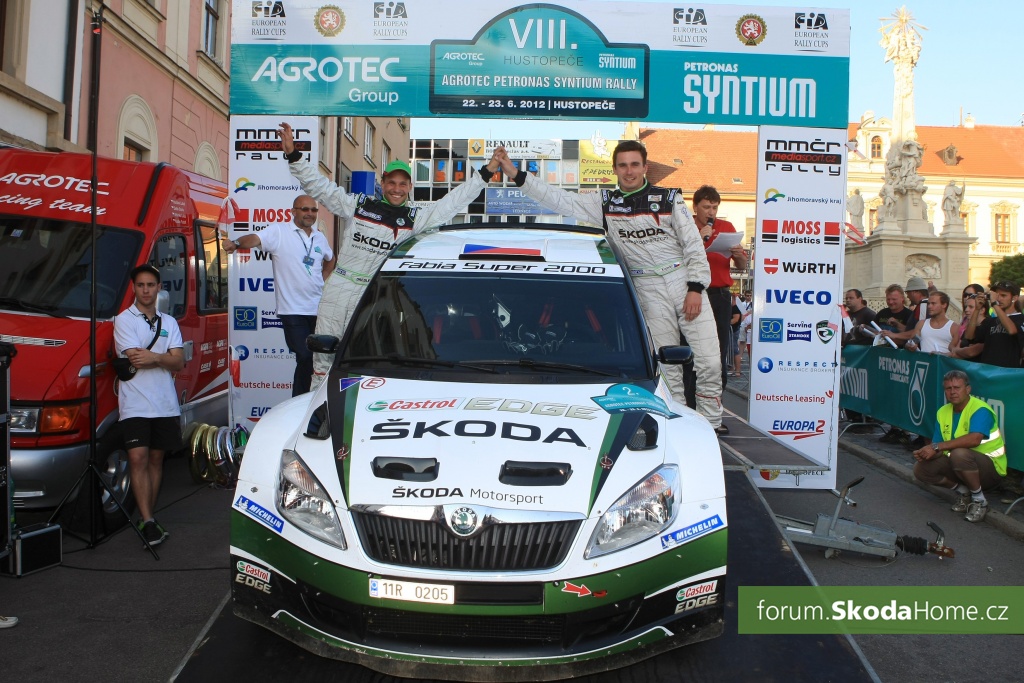 8. Agrotec Petronas Syntium Rally Hustopeče 2012 - MMČR