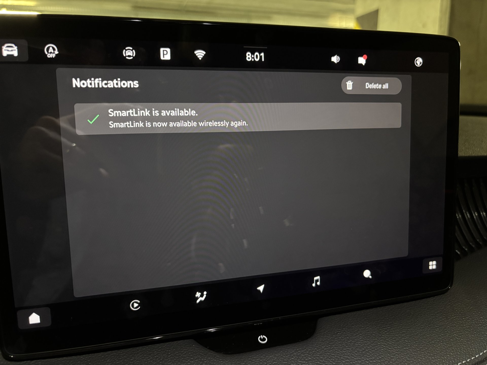 Smartlink notifikácia