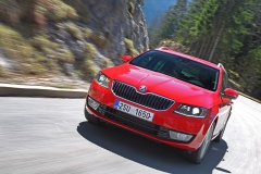 SKODA Octavia 3 Combi Red 005