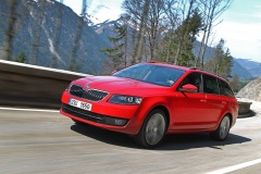 SKODA Octavia 3 Combi Red 016