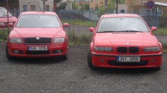 Škoda versus BMW